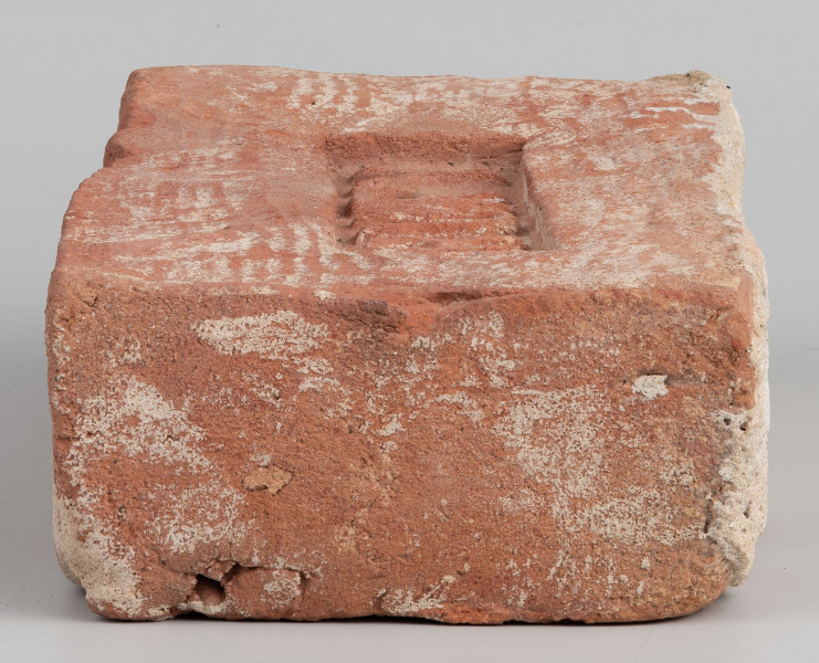 Cegła z lubelskiej cegielni sygnowana 