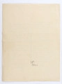 List Józefa Czechowicza do Stanisława Czernika, [Warszawa, IX 1937],  wym. 30,3 x 22,8 cm, k. 16 r.
List pisany na maszynie na arkuszu kremowego papieru. W lewym górnym rogu imię i nazwisko oraz adres nadawcy: 