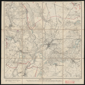 drukowana mapa 1249 Märk. Friedland I - Ujęcie z przodu; Mapę 1249 Märk. Friedland I opracowano w 1876, wydano w 1878, a dodrukowano w 1900 roku. Obejmuje obszar w pobliżu miejscowości Märkisch Friedland, Kreis Deutsch Krone, Reg. Bez. Marienwerder, Prov. Westpreußen, dziś Mirosławiec, pow. wałecki, woj. zachodniopomorskie, Polska. Jest jedynym zachowanym egzemplarzem arkusza przedwojennej mapy topograficznej oznaczonego godłem 1249, zawierającym dane o lokalizacji obiektów i ich nazw w zasobie archiwalnym Flurnamen Sammlung. Na drukowanej mapie ręcznie naniesiono warstwę z numeracją obiektów fizjograficznych odnoszących się do miejscowości: Neu Laatzig, dziś Nowe Laski.