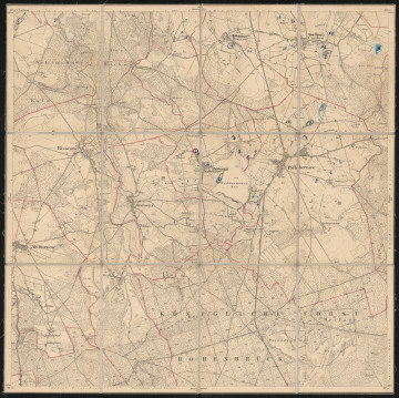 drukowana mapa 865 Pribbernow I - Ujęcie z przodu; Mapę 865 Pribbernow I opracowano i wydano w 1886, a dodrukowano w 1912 roku (dane na podstawie drugiego egzemplarza). Obejmuje obszar w pobliżu miejscowości Pribbernow, Kreis Cammin, Reg. Bez. Stettin, Prov. Pommern, dziś Przybiernów, pow. goleniowski, woj. zachodniopomorskie, Polska. Jest jednym z dwóch zachowanych egzemplarzy arkusza przedwojennej mapy topograficznej oznaczonego godłem 865, zawierającym dane o lokalizacji obiektów i ich nazw w zasobie archiwalnym Flurnamen Sammlung. Na drukowanej mapie ręcznie naniesiono warstwę z numeracją obiektów fizjograficznych odnoszących się do miejscowości: Kl. Weckow, dziś Wiejkowo; Bresow, dziś Brzozowo; Cartlow, dziś Kartlewo; Pribbernow; Sabessow, dziś Zabierzewo.