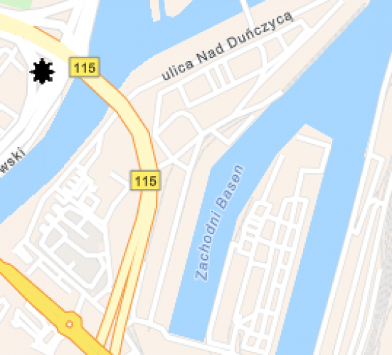 Miejsce znalezienia obiektu [Miska klepkowa] należącego obecnie do kolekcji Muzeum Narodowego w Szczecinie