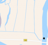 Miejsce znalezienia obiektu [Szpila brązowa] należącego obecnie do kolekcji Muzeum Narodowego w Szczecinie