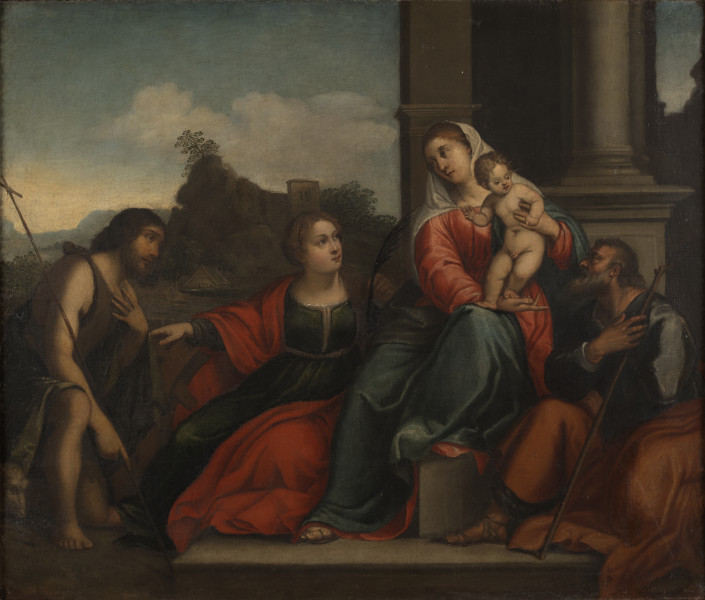 Lico obrazu Święta Rozmowa