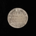 1/12 talara - rewers; Na rewersie poziomy napis: 12/EINEN/REICHS/THALER/IHL. W otoku napis: Nach dem Leipziger Fus von 1690