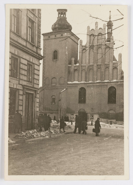 Fotografia ukazujące Lublin w okresie okupacji niemieckiej	Fojtášek, Bedřich (1909–1990) (autor)
