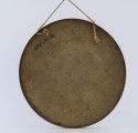 Instrument muzyczny.Gong okrągły rytowany
