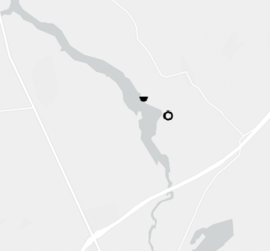 Miejsce znalezienia obiektu [Przekłuwacz] należącego obecnie do kolekcji Muzeum Narodowego w Szczecinie