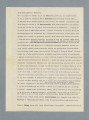 List do Perla i do nieznanych z nazwiska osób, z którymi najwidoczniej przebywał w tym czasie w Paryżu, skądinąd imię Mieczysława w formie zdrobniałej przewija się przez część listów. List napisany na maszynie na obu stronach pojedynczej kart, tzw. czystej. Odręczne poprawki w niektórych miejscach, niektóre słowa skreślone przy użyciu szeregu liter x. U dołu drugiej strony odręczny podpis nadawcy, Seweryna Trossa. Brak datowania listu; został napisany – jak wynika z treści (konferencja zatwierdzająca wcielenie do III Rzeszy części Czechosłowacji, zajęcie Zaolzia przez wojska polskie) – na początku października 1938.
Treść (częściowo zmodernizowano pisownię i interpunkcję):
Drogi Tadziu, Mietku i Marrrysiu.
No – i po gorączce. Zdawało się, że już lada chwila, momencik, a tymczasem – rozeszło się po kościach. Triumfuje Hitler, faszyzm zwyciężył w całej pełni… i to wszystko dzięki kochanej, demokratycznej Francji. Pan Deladier i pan Bonnet mogą teraz śmiało powtarzać za imć Panem Fredro: „Powiedział pan Benet, beatus, qui tenet” [nawiązanie do początku sztuki Aleksandra Fredry ze sztuki ,,Pan Benet’’: ,,Beatus qui tenet...’’, łac. szczęśliwy, kto posiada]. A w tej chwili tenet [posiada] Hitler, Mussolini, Chamberlain i, łaskawie dopuszczona Francja. „Finis Democratiae” – zawołano w Warszawie na zebraniu Stronnictwa Demokratycznego, kiedy dowiedziano się o rezultatach konferencji monachijskiej. Następnego dnia rozpoczął się gorączkowy nastrój. Tłumy maszerowały ulicami, bito Żydów, i wreszcie – zajęto Zaolzie. Oczywiście zrozumiałe, że nikt nie oponował. „Nowa Rzeczpospolita”, która wyłamywała się swym stanowiskiem spod ogólnego nastawienia narodu zamieszczając artykuły, w których dawała wyraz swym sympatiom do Czechosłowacji, została zamknięta. Podobny los czeka obecnie wszystkie inne pisma, które ośmielą się zająć podobne stanowisko. Zresztą nie zajmą. Nawet organy pepeesowskie, jak „Robotnik” i „Dziennik Ludowy” solidaryzowały się z „wolą narodu”, wskazując na udział socjalistów polskich w Czechosłowacji w walkach o wyzwolenie Zaolzia. (a teraz do Tadzia) Oczywiście „Głos Gospodarczy”, leib [tj. ciało] organ Zrzeszenia Przedstawicieli Handlowych i Handlu Komisowego nie mógł zająć innego stanowiska i dlatego, mimo skrócenia skądinąd naprawdę dobrego artykułu p.T.P. [tj. Tadeusza Perla] do połowy przez niżej podpisanego, nie mógł zamieścić Przeglądu Politycznego. (Chyba, że p. T.P. zgadzał się na narażenie Głosu na losy „Nowej Rzeczypospolitej”). Ponieważ jednak wiemy, że p. T.P. musi z czegoś żyć na obczyźnie, wobec tego na wniosek p.L.P.[tj. Leona Perla], mimo pewnych, niewielkich zresztą sprzeciwów p.S.T. [tj. Trossa] artykuł został usunięty z numeru, który musiało się nawet rozłamać. (I forsę kosztowało).
Tak więc – krótko mówiąc, atmosfera taka, że nic tylko krzyknąć: „Kochajmy się”, jak to czynili nasi pradziadowie, i wychylać węgrzyna. Trzeba przyznać, że to się rzeczywiście czyni (tylko że nie z węgrzynem, ale z czystą). Bibrowski, Schürer, Bossak, Bachrachy [osoby należące do ścisłego grona bliskich przyjaciół korespondentów, wymieniane też w innych listach] itp. żydowiny zachlewają się ostatnio u Wróbla albo prywatnie, jak tylko potrafią. Zrozumiałe. Czasami tylko przeszkadzają ONR-owcy, którzy zatarasowują drogę na przestrzeni od Bielańskiej do Mazowieckiej, bijąc przechodniów o typie niearyjskim. (Biedny s.t. [tj. Tross] ma związku z tym rozliczne kłopoty). Podobno, jak głosi plotka (od czego ona jest) są nawet trupy. Jednym słowem nastrój nieco inny niż wtedy kiedy, T.P. wyjeżdżał do „demokratycznej” Medyny [aluzyjne, przez przywołanie jednego z najważniejszych miast dla muzułmanów, określenie Paryża]. Teraz zwolennicy Mahometa nie wierzą już w Medynę i głoszą kult innego świątobliwego miejsca, Mekki – Stanów Zjednoczonych. Tam przecież wolność, demokracja itd.
Mimo wszystko, mimo tych codziennych smutków i radości trzeba też myśleć i o przykrej, obrzydliwej mamonie. To do Tadzia. (Kochajmy się jak bracia, a liczmy się jak Żydzi – tym bardziej, że się weszło na ich podwórko. Wobec tego proponuję Tadziowi, aby natychmiast napisał p. L.P., żeby był łaskaw wypłacić p.S.T. nie 75 zł. lecz 100 zł. Bo w „GG” (dwa g) jest znacznie więcej roboty niż sobie p.S.T. wyobrażał na początku pracy, a ponadto ponieważ p.T.P. nie dotrzymuje zobowiązań, pisze mniej niż przyrzekał. P.S.T. jest przyjacielem tepexa, ale ostatecznie to nie jest jeszcze powód, aby pozwalał w zbyt wielkim stopniu czerpać tadziowi nadwartość ze swojej pracy. Zresztą, o ile mnie się zdaje p.P. starszy przyznaje rację Trossowi. I dlatego czekam w tej sprawie na natychmiastową odpowiedź, ponieważ nie odebrałem jeszcze forsy). A teraz z forsą koniec. Więc co? Chyba dziewczynki. Nie. I o nich trudno myśleć w ponurych czasach.
Rada Adwokacka zaproponowała Ministerstwu wyznaczenie kontyngentów r.b. [roku bieżącego?] w liczbie 20 dla adwokatów, a 5 dla aplik[antów] adwok[ackich]. Ta wiadomość chyba wystarczy aby zrozumieć jej życiowy sens. Wobec tego, nawiązując do mojej rozmowy z Tadziem przed jego wyjazdem, przesyłam mu deklarację, którą powinien przesłać albo mnie, albo swemu ojcu wypełnioną do 10-go b.m. Jednocześnie winien załączyć konsularny odpis paszportu oraz świadectwa obywat. Odpisy innych dokumentów sporządzimy w Warszawie. Świadectwo współpracy z „Naszym Przeglądem” wystawi Szwalbe. Sprawa ta jest B. ważna i nie należy jej lekceważyć. W pismach codziennych nie będą miały prawa zamieszczania artykułów osoby niewpisane do rejestru. Ostatni termin wpisania do rejestru upływa 15 b.m. Gdy Tadzio nie będzie adwokatem, niech ma chociaż prawo pisania artykułów. Poza tym niech napisze do Związku Dzien[nikarzy] Gosp[odarczych] o poparcie swego podania względnie wystawienia zaświadczenia. Do 10 muszę to mieć. I już.
Teraz całuję Was w Wasze mordy. Gutę dwukrotnie, ale nie w mordę tylko w buzię. Niech Tadzi[o] zaświadczy, że stale dopytywałem się o Jej zdrowie. W Warszawie, w chwili, kiedy dowiedzieliśmy się o jej chorobie, panował nastrój naprawdę żałobny. Olek i Wanda płakali, Pola tak samo. A mnie też nie było przyjemnie. Nieboszczyk jednak zmartwychwstał i wszystko jest w najlepszym porządku. Niech nieboszczyk napisze, to chyba jest b. ciekawe otrzymać listy z tamtego świata. Chętnie przeczytałbym parę słów napisanych przez Mietka. Co u Janka? O tym, że jego matka umarła, wiem.
Teraz naprawdę już: TROSS