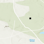 Miejsce znalezienia obiektu [Fibula zdobiona aplikacjami] należącego obecnie do kolekcji Muzeum Narodowego w Szczecinie