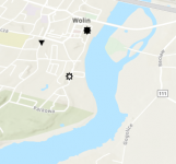 Miejsce znalezienia obiektu [Szydło kościane] należącego obecnie do kolekcji Muzeum Narodowego w Szczecinie