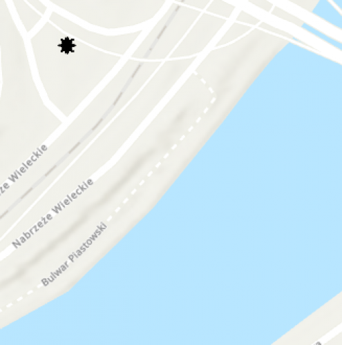 Miejsce znalezienia obiektu [Grzebień długi] należącego obecnie do kolekcji Muzeum Narodowego w Szczecinie