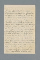 Odręczny list na pojedynczej karcie w kratkę. Bifolium z treścią na wszystkich czterech stronach. Na trzech pierwszych – list matki, na 4. – ojca,
Pisany spod Warszawy, z miejscowości niedookreślonej bezpośrednio w treści, z kontekstu można się domyślać, że z Konstancina. Być może to wiadome adresatowi, tak jak całej szerszemu kręgowi bliskich miejsce, w którym regularnie przebywała rodzina (w liście Melania Perl pisze, że jest odwiedzana przez członków rodziny).Treść:Kochany Tadziulku! || Wtorek Przepraszam, że zaraz nie odpowiadam, ale dzieje się to dlatego, że Perlicz [zapewne chodzi o męża - a ojca adresata] siedzi w Konstancinie i tylko od czasu do czasu jeździ do Warsz. i przywozi karty [tj. nadesłaną do Warszawy korespondencję?]. Zmartwiło mię to trochę, że siedzisz w Paryżu – chciałabym bardzo, żebyś odpoczął; po ciągłej pracy umysłowej – to jest konieczne; rozumiem, że musiałeś zostać, ale myślę, że o wyjeździe pomyślisz. Ja teraz trochę czuję się lepiej, o ile Krynica mi nie będzie konieczna, to zostanę jeszcze na wsi i będę zbierała formę, żeby pojechać z Tobą się zobaczyć. Pogody bardzo ładne, więc to ratuje sytuację. W niedzielę mamy zawsze gości – wczoraj była Dziubdzia, która kazała Cię serdecznie pozdrowić; napisz do niej słów parę. Jadzia odwiedza mię dość rzadko – ha, trudno, ha – jak Ty mówisz. Przyznaję, że trochę mi tęskno za Tobą – a co dopiero, jak wrócę do Warszawy.Grywam od czasu do czasu w pokera – ostatnio sporo nawet wygrałam. Gra odbywa się u p. Konów – przyjeżdżają tam Bratm. [?] – matka Zdzisia b. lubi grać, ale nie powiem, żeby świetnie się popisywała. Kuma Stranem. wyjechała dziś do Morszyna, więc jestem trochę osamotniona; ojciec będzie musiał co dzień dojeżdżać, bo wieczory już długie i smutno się robi.
Tadziulku kochany – nie gniewaj się na mnie, ale przypominam, dawaj bieliznę do prania co 2 tygodnie, zmieniaj często koszulę i kales. i chulki [z ros.: pończochy] – myj nogi i głowę. Może sobie kupisz białe spodnie i jakąś jedwabną koszulę – podobno, że to tam b. tanie. Napisz mi, czy Ci garderoba wystarcza i czy rzeczy trzymasz porządnie ułożone. Przepraszam Cię b. za moje uwagi, ale przyjm je i napisz mi o sobie. Ściskam Cię serdecznie i całujęMelcia.[dalszy ciąg strony pusty, list ojca - od nowej strony]Mój Drogi! Wysyłam Ci równowartość [za pośrednictwem Powsz. Banku Kredyt. – dopisek nad tekstem] zł. 250 – w j. kursie [?] 14,51, które prawdopodobnie już są w Twoim posiadaniu. Zł 75 dla Grosterna [?] przeleję z Twojego depozytu. Z p. Grosternem tak długo sprawa jest nieaktualna, dopóki nie będziesz się mógł z nim w Paryżu porozumieć. W Warszawie nie ma jego żony, widocznie zarówno on, jak i ona gdzieś wyjechali. Ponieważ liczyć na nich nie można, szukam innych możliwości, na razie bez wyników. Mam pewne przyrzeczenie, ale na razie jeszcze nic konkretnego. Głos montuje się wolno. Miesiąc jest ciężki, bo ludzi, od których można otrzymać artykuły, nie ma w Warszawie. Dysponuję w tej chwili artykułami Epsteina i twoim. Pomper [?] przyrzekł mi na sobotę, czekam na artykuły Maliniaka i Atlesa [?], obaj są jednak na razie nieuchwytni. Możliwe, że da i Rasiński. W każdym razie trzeba liczyć się z tym, że numer wrześniowy będzie mniejszy objętością, to też nie będzie nieszczęście. We wrześniu będę w Warszawie, więc łatwiej mi będzie dopilnować, gdyż teraz spędzam 3 dni w Konstancinie, a jeden w Warszawie. Matka poprawiła się, lepiej wygląda i nie ma bólów głowy. Ja również odpocząłem, opaliłem się i dobrze wyglądam. Chcę wystąpić do Komisji Dewizowej, aby pozwoliła mi przekazać Ci paręset złotych, trzeba jednak potrzebę uzasadnić. Zobaczymy, czy to będzie możliwe. Frieda [?] już jest we Francji, w Biarritz, ale adresu bliższego na razie nie znam. Adres kuzynki Marusi i do ew. skorzystania: M-me S. Sinder, żona adwokata Henri Sinder Paris V, 21 rue de Sommerard, obecnie bawi [...] [nieczyt.] w Bretanii pod adr[esem] Perros Guirec CC. du Nord. Dziś posłałem Volkswiata [?], czy nie kazać przysłać Ci bezpośrednio? Pozdrawiam serdecznie i całuję || Leon