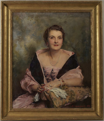 S.13031MŁ Portret Mary Grey Miller
