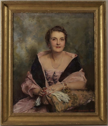 S.13031MŁ Portret Mary Grey Miller