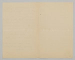 Fragment listu pisany czarnym atramentem, bez koperty.	Zapisana jedna strona czarnym atramentem, pismem pochlonym w prawą stronę, czytelnym. Papier listowy w linie-prążki
