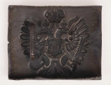 Klamra do pasa Austro - Węgry, I wojna światowa	Klamra przedstawiająca dwugłowego orła z koroną, panującej w Austro-Węgrzech dynastii Habsburgów. Stan bardzo dobry.	Austro-Węgry; 