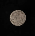 witen (1/192 talara) - rewers; w środkowym jabłko królewskie z krzyżem w środku wartość 192. W otoku napis: IN IEHOVA SORS MEA (W Bogu mój los).