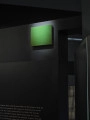 instalacja malarsko-dźwiękowa - Instalacja sklada się z czterech niewielkich, monochromatycznych obrazów, bez ram, o płótnach zamalowanych gładko, na jeden kolor: zielony, jasnoniebieski, piaskowy, ciemnoszary. Każde płótno, na odwrociu, ma zamontowaną niewielką instalację, która sekwencyjnie odtwarza dźwiek melodii. Sekwencje muzyki nie nakładaja się na siebie, tylko odtwarzane są w kolejności. 