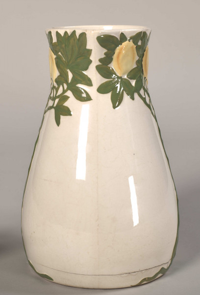 Dzbanek toaletowy, mały, zdobiony gałązkami i owocami cytryny