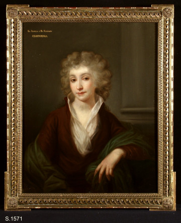 Portret ks. Izabeli z Flemingów Czartoryskiej.