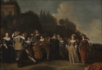 Lico obrazu Scena grupowa